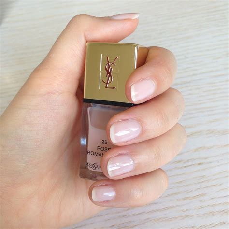 ysl rose romantique nail polish|YSL la laque couture.